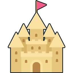 Sand castle  Icon