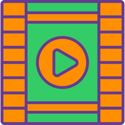 Film Strip  Icon