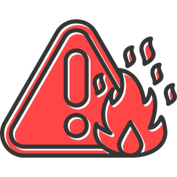 Fire Warning  Icon