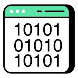 Binary Code  Icon