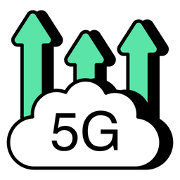 Cloud 5g Network  Icon