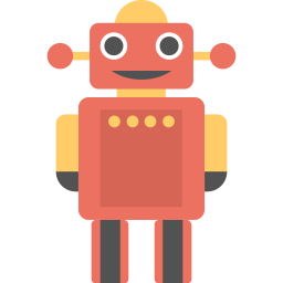 Robotic Toy Technology Icon
