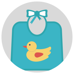 Baby Bib  Icon