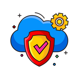 Cloud Protection  Icon