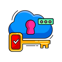 Cloud Key  Icon