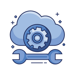 Cloud Maintenance  Icon