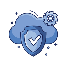 Cloud Protection  Icon