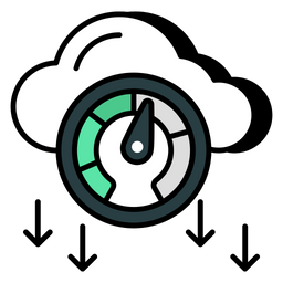 Cloud Speed  Icon