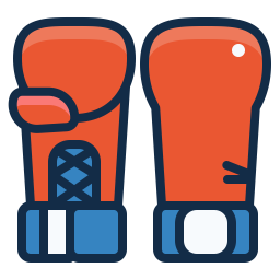 Luvas de boxe  Ícone