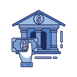 Bank Deposit  Icon