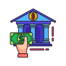 Bank Deposit  Icon