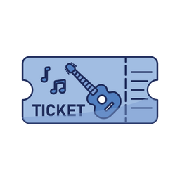 Concert ticket  Icon