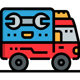 Mobile service van  Icon