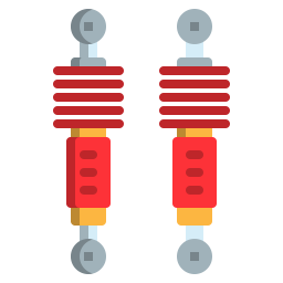 Stoßdämpfer  Symbol