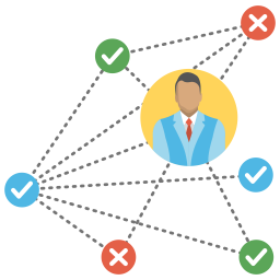 Business Network  Icon