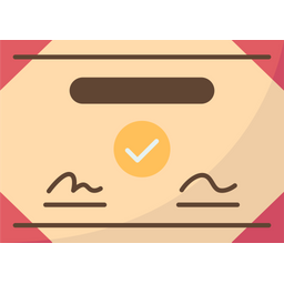 Certificate  Icon