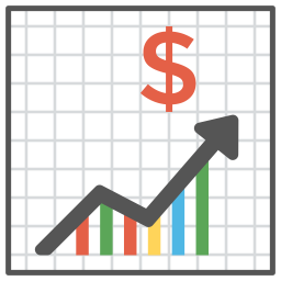 Business Growth Analysis  Icon