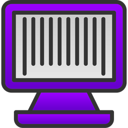 Bar Code  Icon