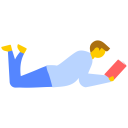 Boy Reading Book  Icon