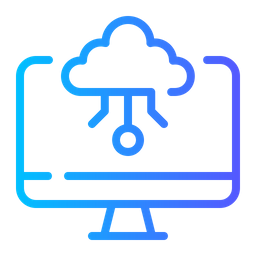 Cloud Data  Icon