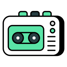 Cassette Player  Icon