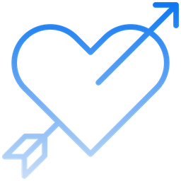 Heart Arrow  Icon