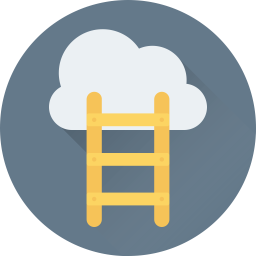 Cloud Hosting  Icon