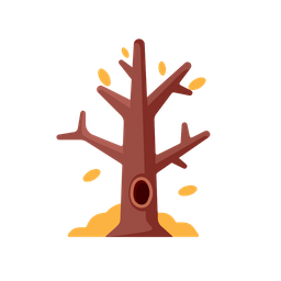 Árbol seco  Icono