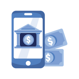 Mobile Banking  Symbol