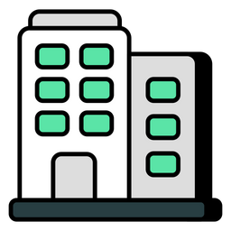 Commercial Building  Icon