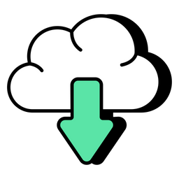 Cloud Download  Icon