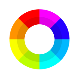 Roda de cores  Ícone