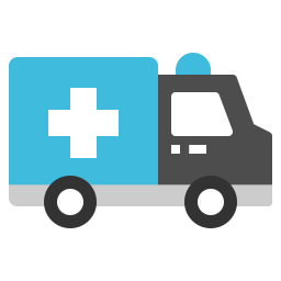 Krankenwagen  Symbol