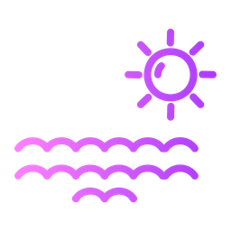 Beach Sunset  Icon