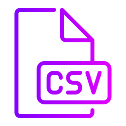 CSV  아이콘