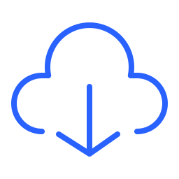 Download from cloud  Icon