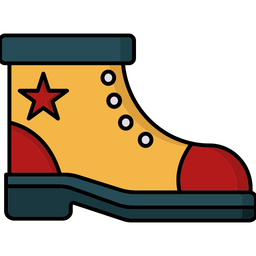 Clown Boot  Icon