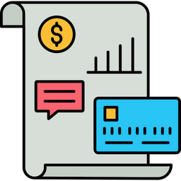 Financial Statement  Icon