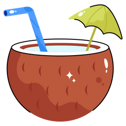 Coconut water  Icon