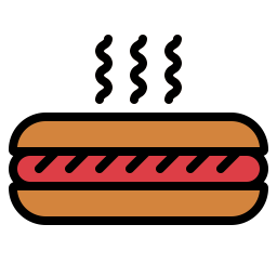 Cachorro-quente  Ícone