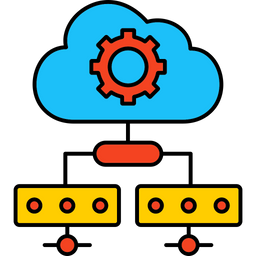 Cloud Infrastructure  Icon