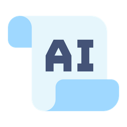 Ai Document  Icon