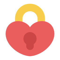 Heart Lock  Icon