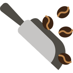 Coffee Bean Scoop  Icon