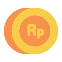 Coin Rupiah  Icon