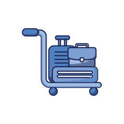 Baggage Trolley  Icon