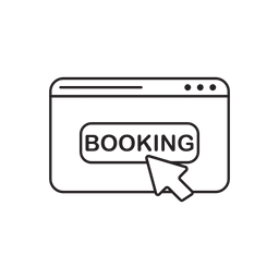 Booking Online  Icon