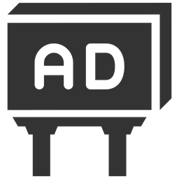 Advertisement billboard  Icon