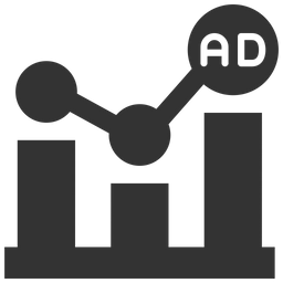 Advertisement graph  Icon