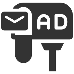 Advertisement letter post  Icon